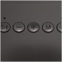 SCX.design S50 anti-bacteriële soundbar speaker 2x10W met oplichtende logo - Zwart/Wit