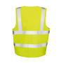 Zip I.D Safety Tabard - Fluorescent Orange - S/M