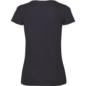 Lady-fit Valueweight V-neck T (61-398-0) Deep Navy XS