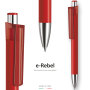 Ballpoint Pen e-Rebel Solid Red