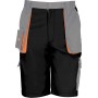 Work-guard Lite Shorts Black / Grey / Orange 32 UK