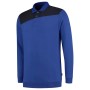 Polosweater Bicolor Naden 302004 Royalblue-Navy 6XL