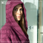 Bathrobe Hooded - Plum