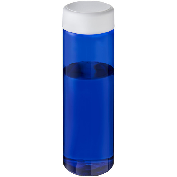 H2O Active® Eco Vibe 850 ml screw cap water bottle - Blue/White