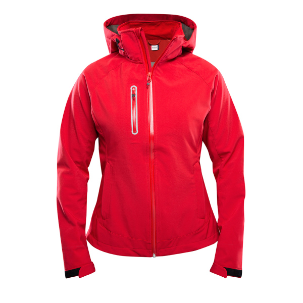Clique Milford Jacket Ladies rood s