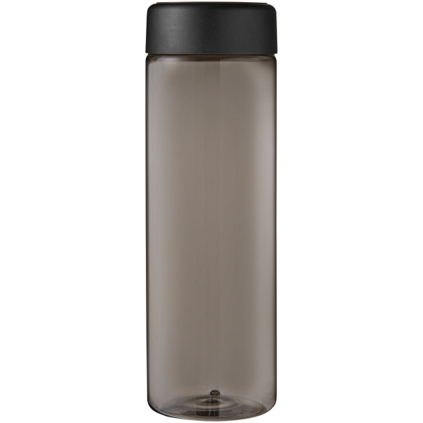 H2O Active® Eco Vibe 850 ml screw cap water bottle - Charcoal/Solid black