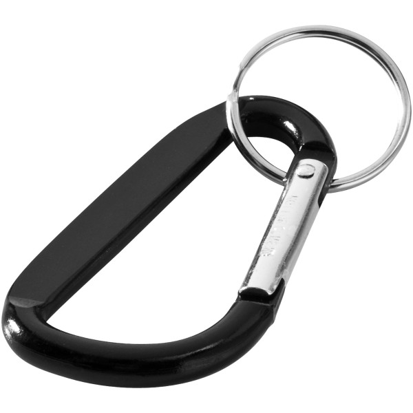 Timor carabiner keychain - Solid black