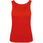 Ladies' organic tank top Inspire Fire Red XS