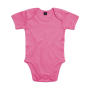 Baby Bodysuit - Bubble Gum Pink - 6-12