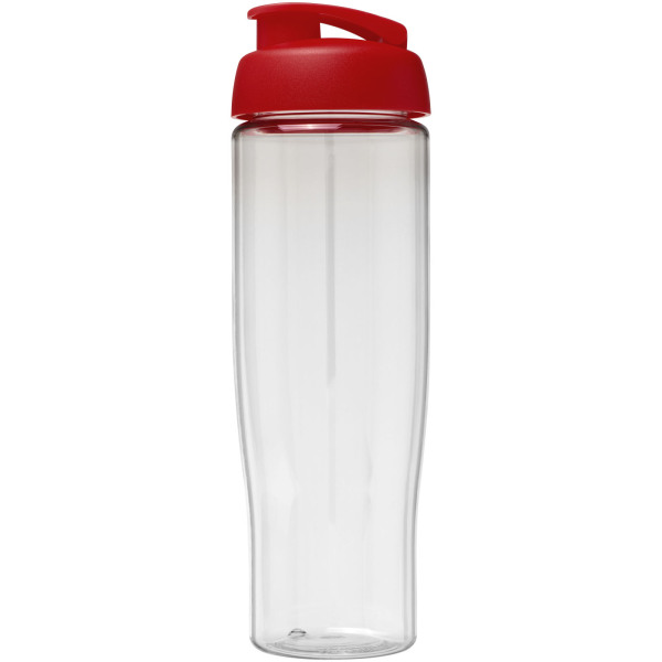H2O Active® Tempo 700 ml flip lid sport bottle - Transparent/Red