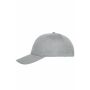 MB6236 6 Panel Cap Bio Cotton - light-grey - one size