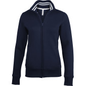Ladies' full zip sweat jacket Navy M