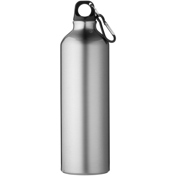 Oregon 770 ml aluminium water bottle with carabiner - Silver