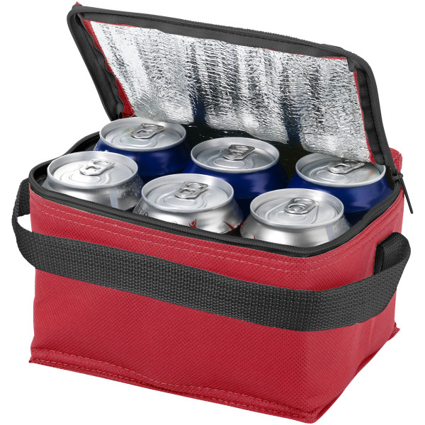 Spectrum 6-can cooler bag 4L - Red