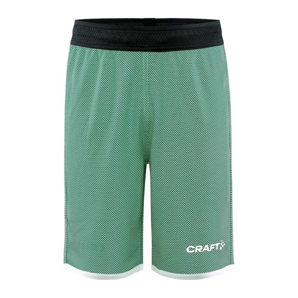 Craft Progress rev. basket shorts green/white 158/164