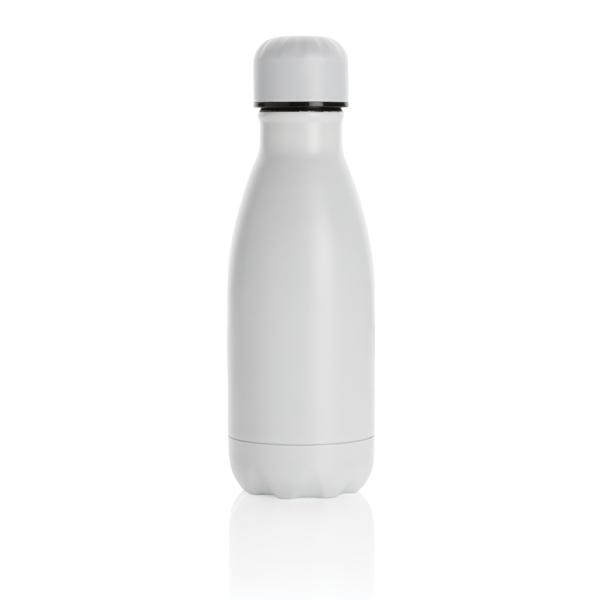 Unikleur vacuum roestvrijstalen fles 260ml, wit