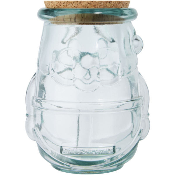 Airoel 2-piece recycled glass container set - Transparent clear
