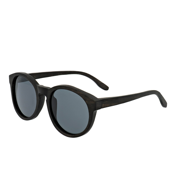Houten zonnebril Suraya-Zwart eiken