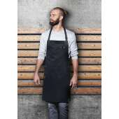 RCLS 14 Bib Apron ROCK CHEFÂ®-Stage2 with Buckle and Pockets - black - Stck