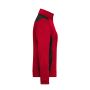 Ladies' Knitted Workwear Fleece Jacket - STRONG - - red-melange/black - 4XL