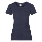 FOTL Lady-Fit Valueweight T, Vintage Heather Navy, L