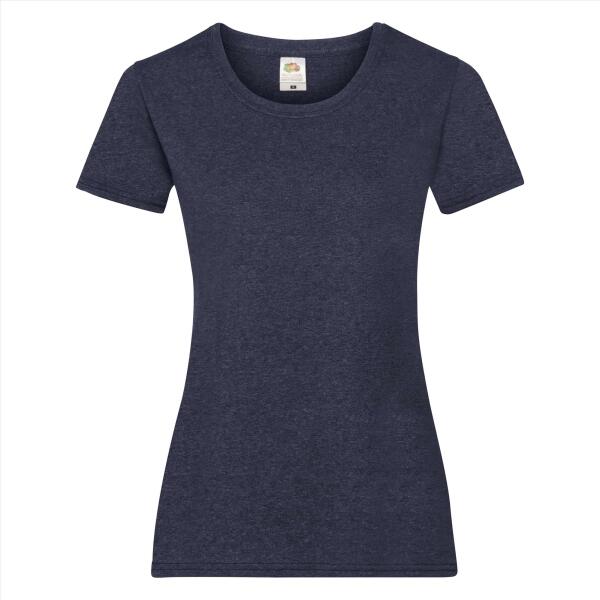 FOTL Lady-Fit Valueweight T, Vintage Heather Navy, XXL