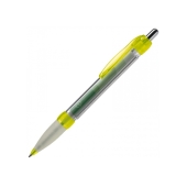 Banner-pen, grip transparent - Transparent Yellow