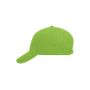 MB6526 5 Panel Sandwich Cap - lime-green/white - one size