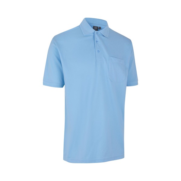 PRO Wear poloshirt | borstzak - Lichtblauw, M PRO Wear poloshirt | borstzak - Lichtblauw, M