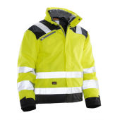 Jobman 1346 Hi-vis winter jacket star geel/zwart xs