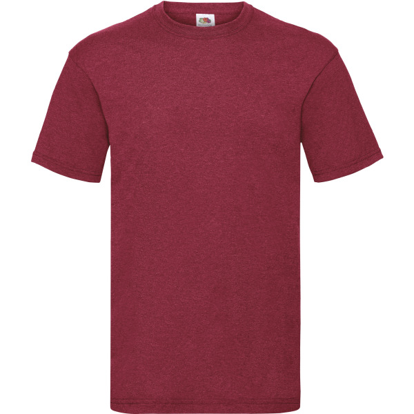 Valueweight T (61-036-0) Vintage Heather Red M