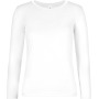 #E190 Ladies' T-shirt long sleeve White 3XL