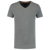 T-shirt Premium V Hals Heren 104003 Stonemel 5XL