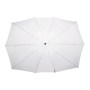 Falcone - Duo paraplu - Handopening - Windproof -  148 cm - Wit