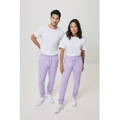 Iqoniq Cooper gerecycled katoenen joggingbroek, lavender (XXL)