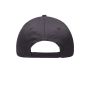 MB6212 6 Panel Brushed Sandwich Cap - carbon/light-grey - one size