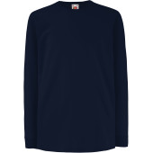 Kids Valueweight T Long-Sleeved T-shirt (61-007-0) Deep Navy 12-13 years