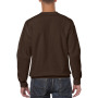 Gildan Sweater Crewneck HeavyBlend unisex 105 dark chocolate XXL