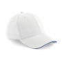 Athleisure 6 Panel Cap - White/Bright Royal - One Size