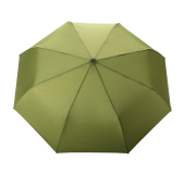 21" Impact AWARE™ RPET 190T bambus, auto åben/luk paraply, grøn