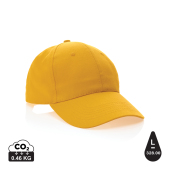 Impact AWARE™  6 panel 190gr gerecycled katoenen cap, geel