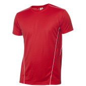 Clique Ice Sport-T rood/wit xs
