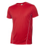 Clique Ice Sport-T rood/wit xs