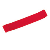 Afneembaar lint voor Panama & Boater hoeden Red 66 cm