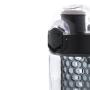 Honeycomb afsluitbare lekvrije waterfles met infuser, zwart
