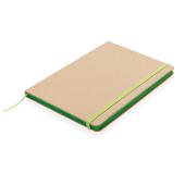 A5 kraft notitieboek, groen