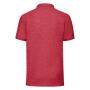 FOTL 65/35 Pique Polo, Heather Red, L
