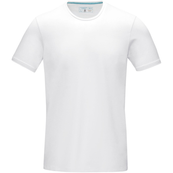 Balfour short sleeve men's GOTS organic t-shirt - White - 3XL