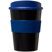 Americano® Medio 300 ml beker met grip - Zwart/Blauw