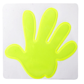 Astana - reflector sticker hand